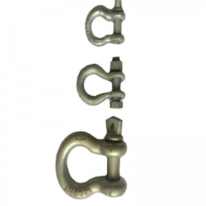 Bultyp US Type Alloy Steel Drop Forged D Shackle G2150
